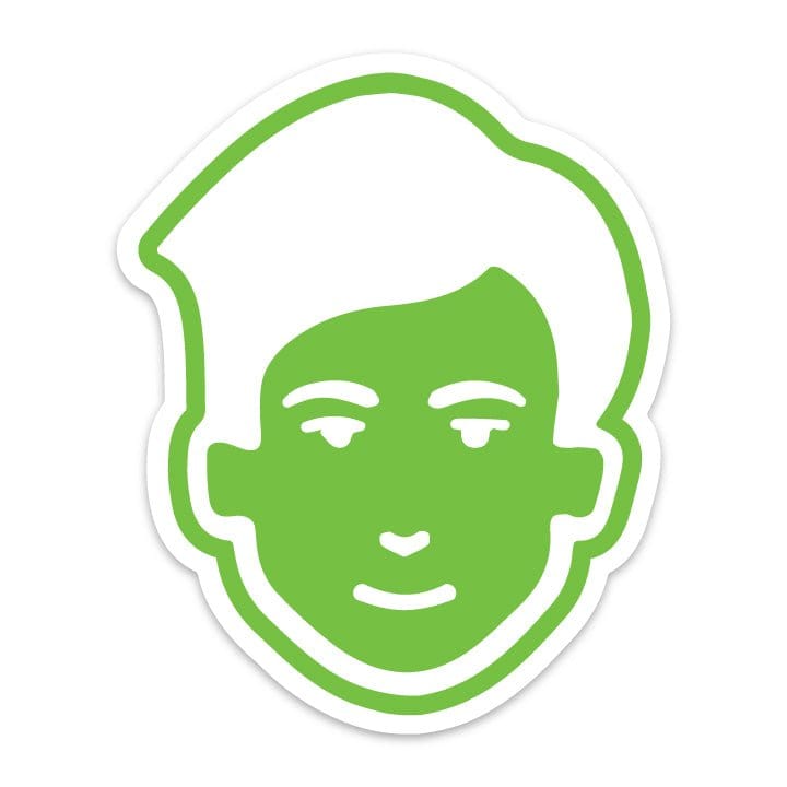 Custom Face Stickers - Stickerbeat.com