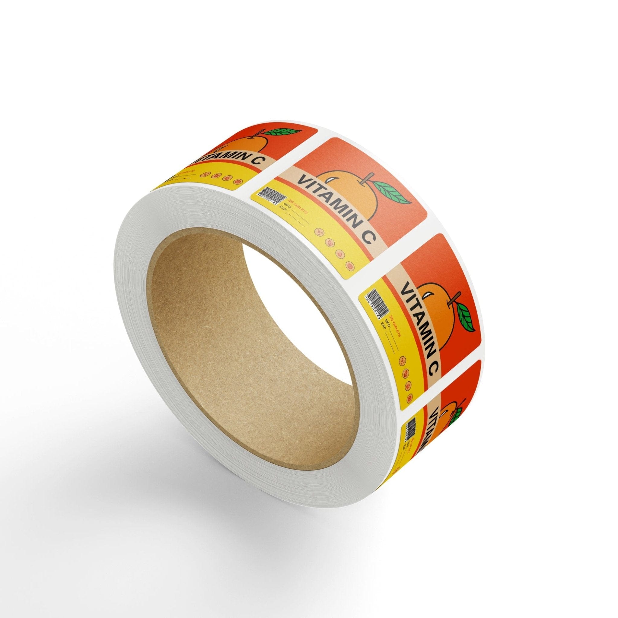Rounded Corner Roll Labels - Stickerbeat.com