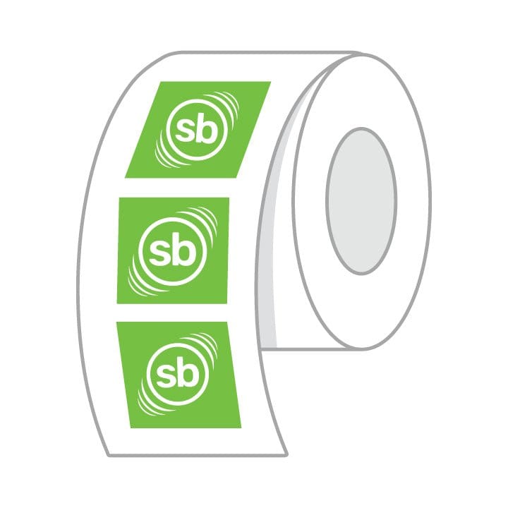 Square Roll Labels - Stickerbeat.com