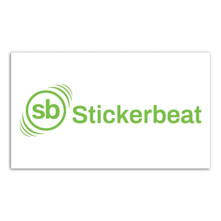 "Rectangle Stickers - Stickerbeat.com"