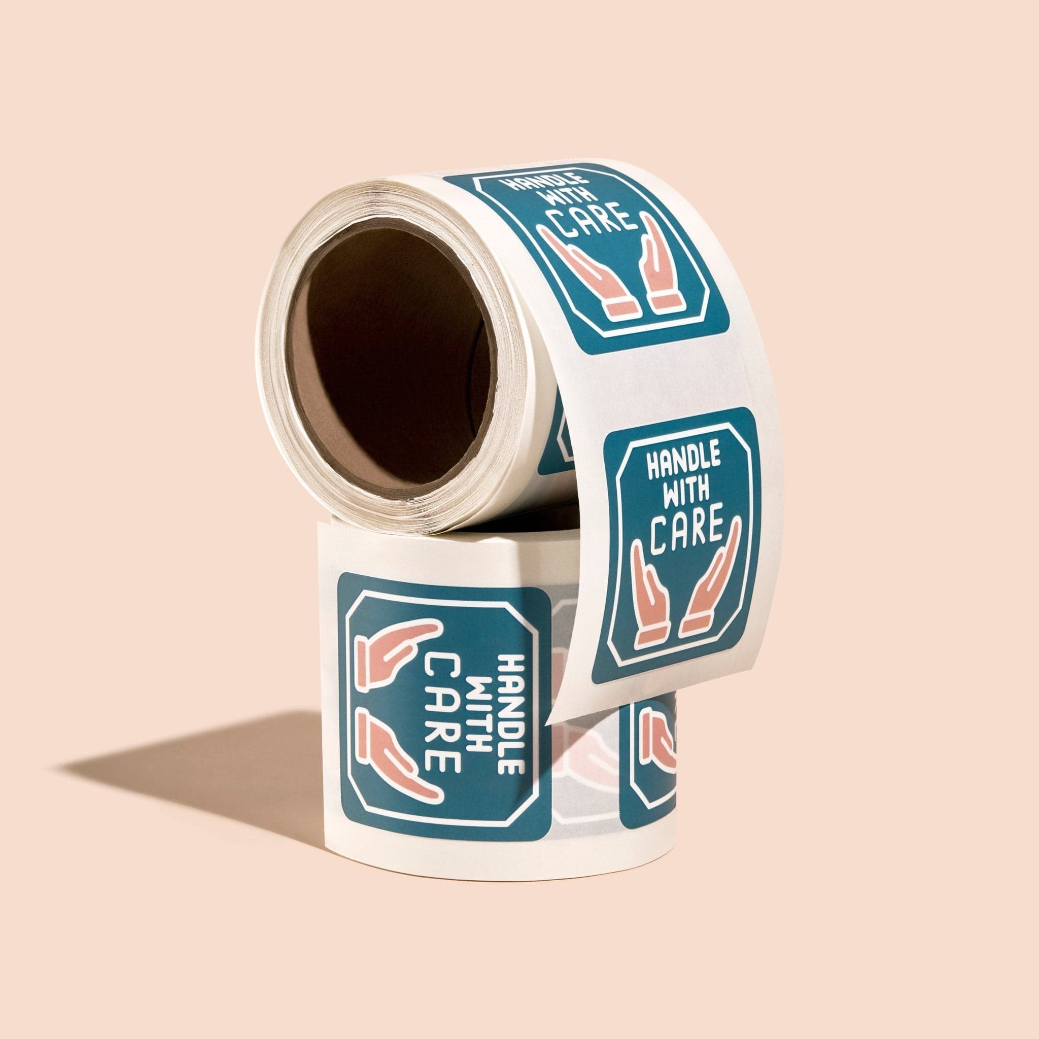 "Rounded Corner Roll Labels - Stickerbeat.com"