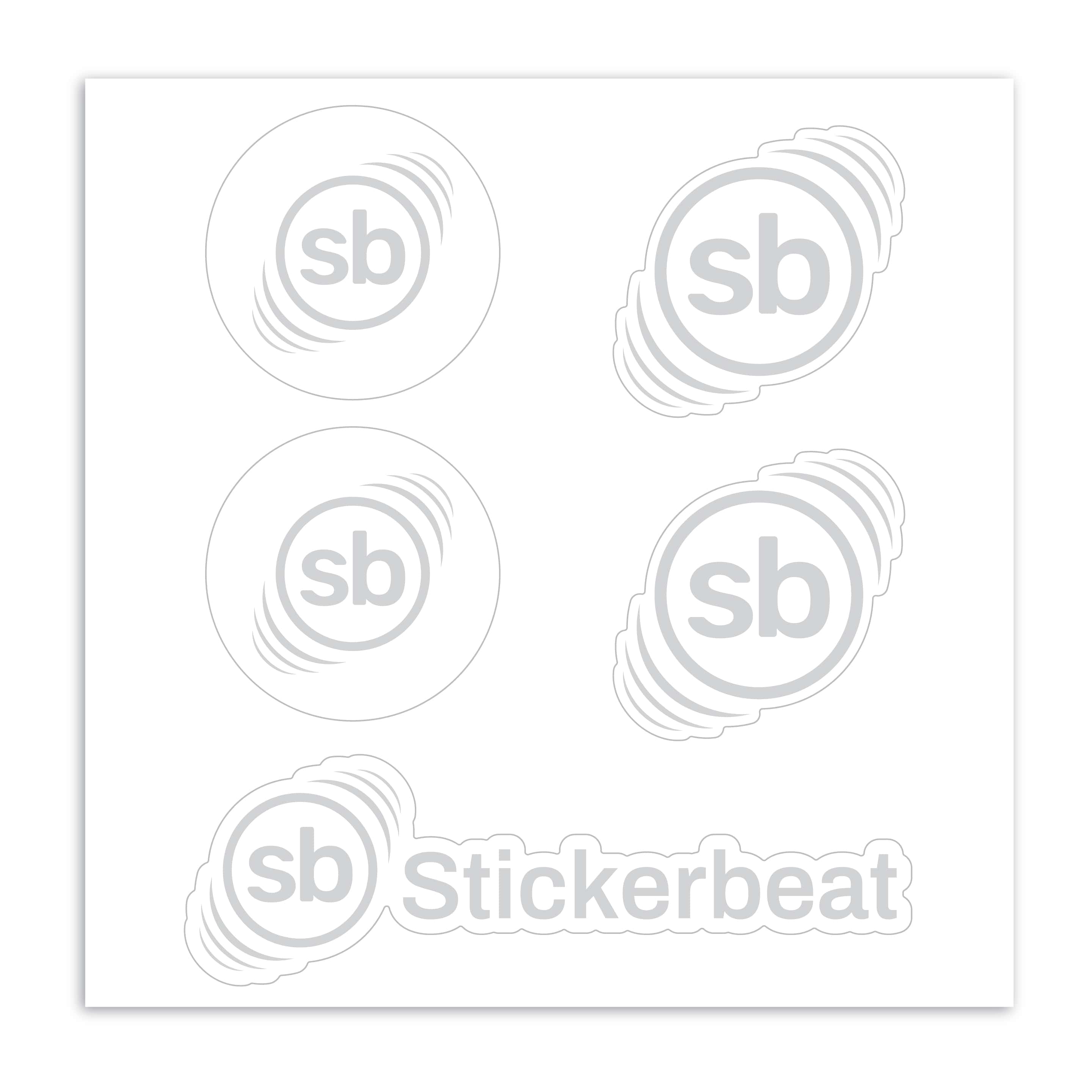 Clear Sticker Sheets - Stickerbeat.com