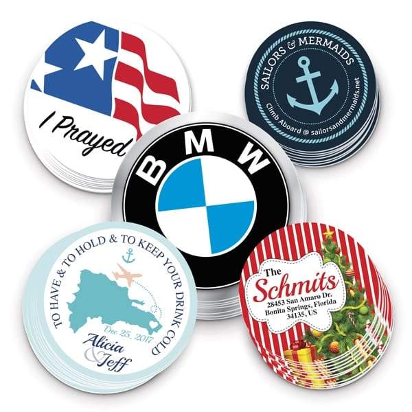 Circle Stickers 60 3x3 for $19