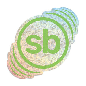 Glitter Stickers 50 3x3 for $49 - Stickerbeat.com